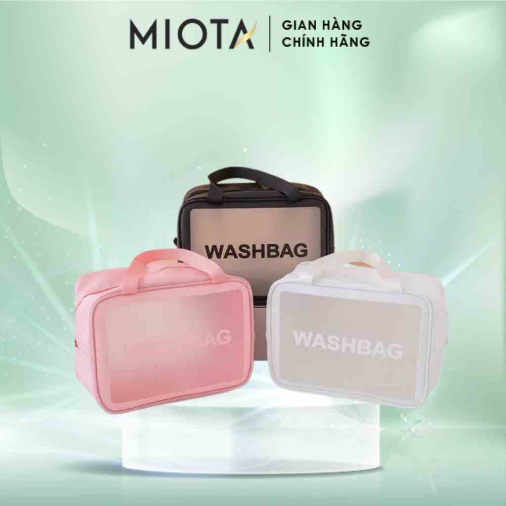 Túi đựng mỹ phẩm đồ trang điểm du lịch Washbag chống thấm nước đủ size