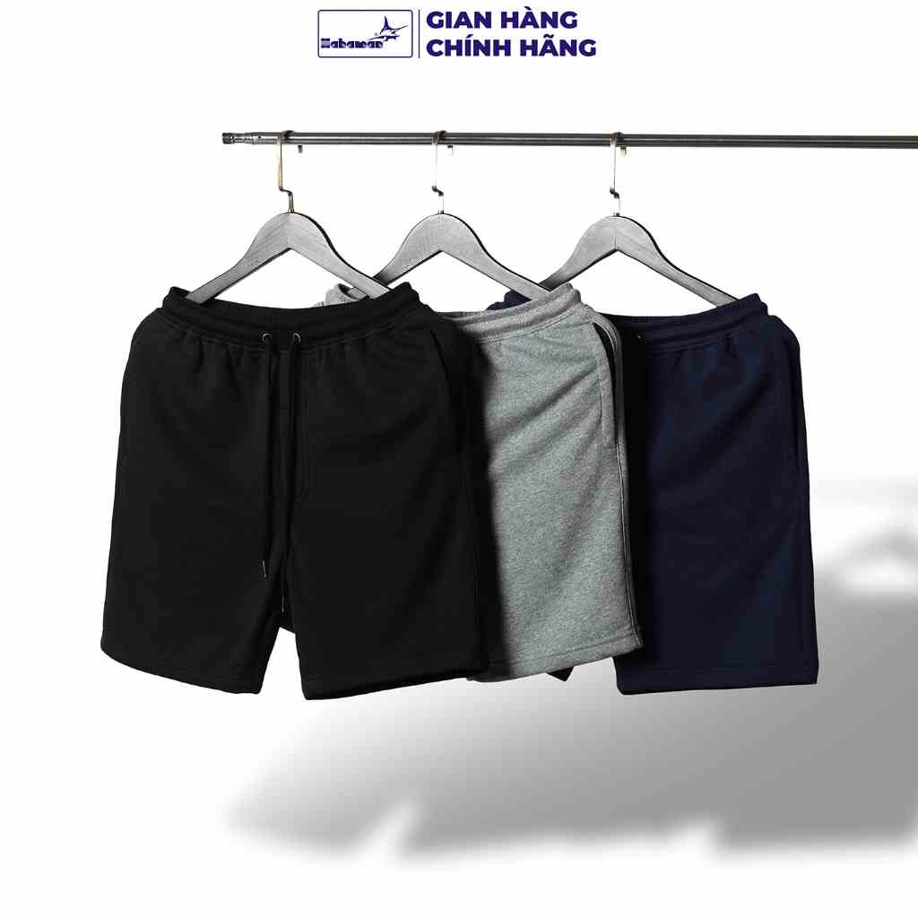 [Mã BMLTA35 giảm đến 35K đơn 99K] Quần short nam chất nỉ, quần đùi nam cao cấp bo ríp cotton pious QNBR4001