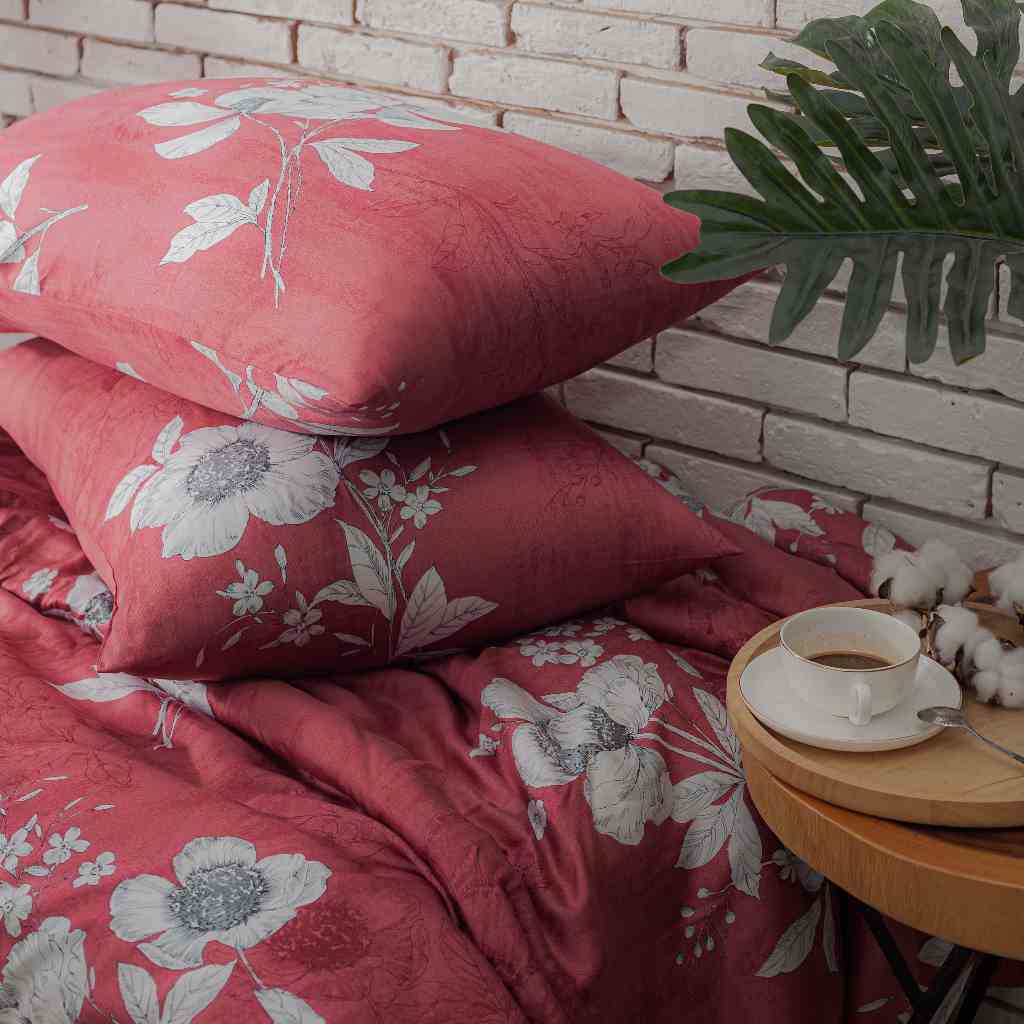 Bộ Chăn Gối 3 Món Gòn Bedding Lụa Tencel 60s / Lụa Modal cao cấp Hoạ tiết