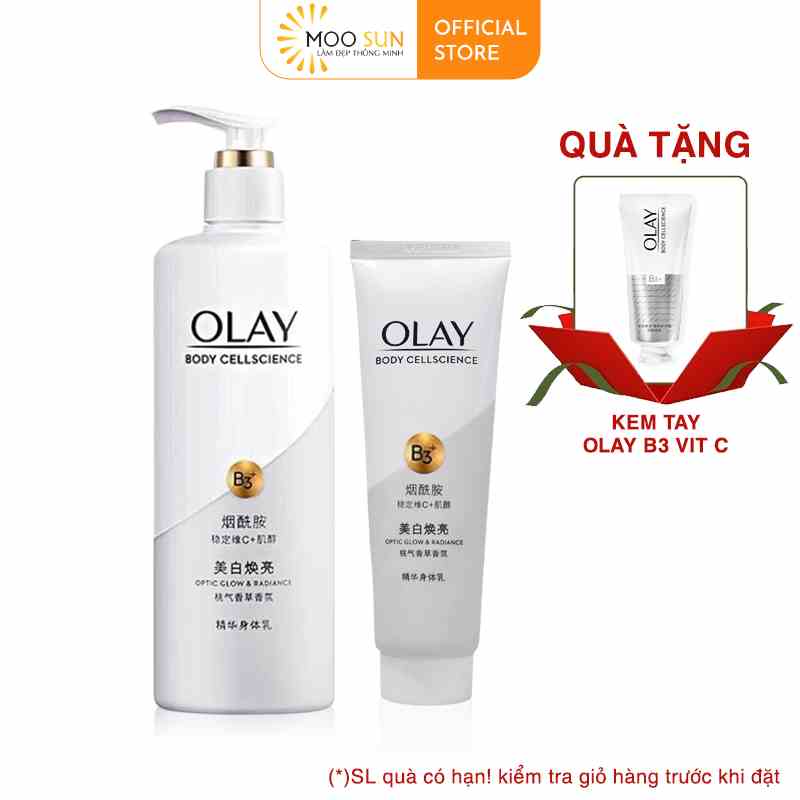 Sữa Dưỡng Thể OLAY Vitamin C Bright Ultra Whitening Dưỡng Trắng Da Toàn Thân 250ml