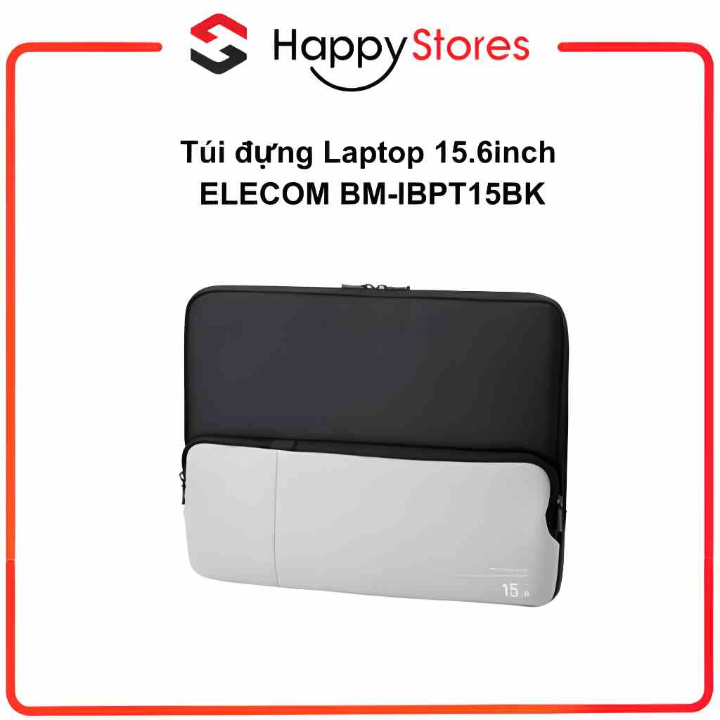 [Mã BMLTA35 giảm đến 35K đơn 99K] Túi đựng Laptop 15.6 inch ELECOM BM-IBPT15BK