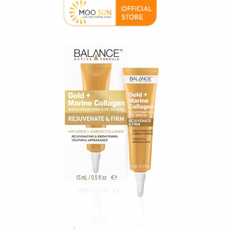 KEM MẮT TÁI TẠO DA BALANCE ACTIVE FORMULA GOLD COLLAGEN REJUVENATING EYE 15ML