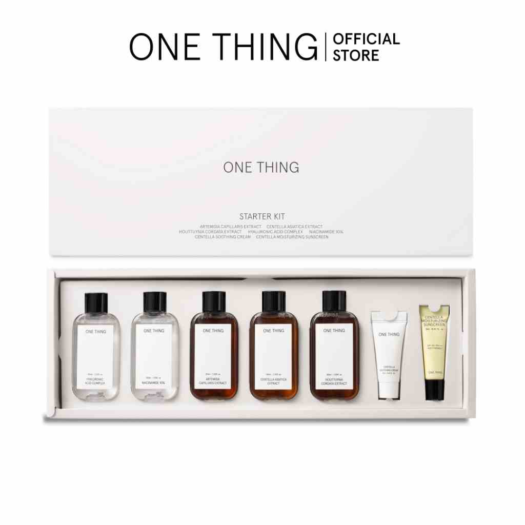 Bộ Khởi Đầu Chăm Sóc Da One Thing Starter Kit (7ea)