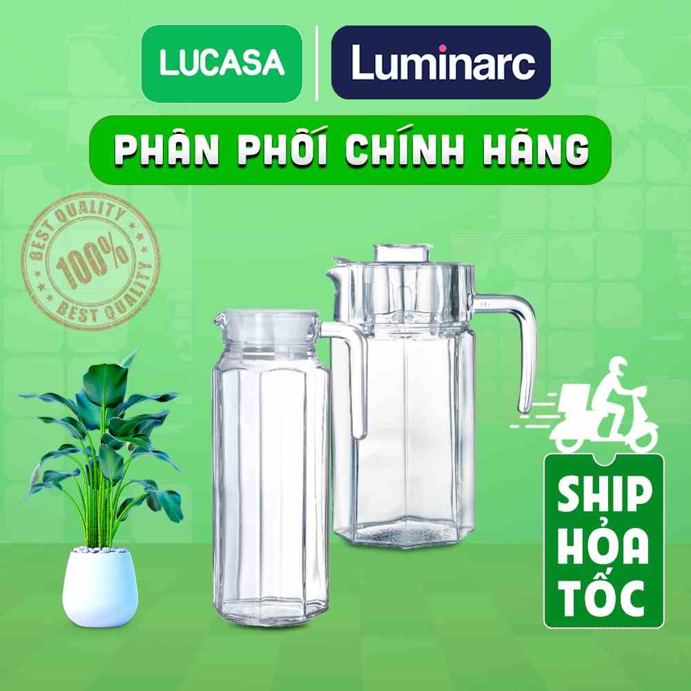 [Mã BMLTA35 giảm đến 35K đơn 99K] Bình Nước Thủy Tinh Luminarc Octime | Phân Phối Chính Hãng