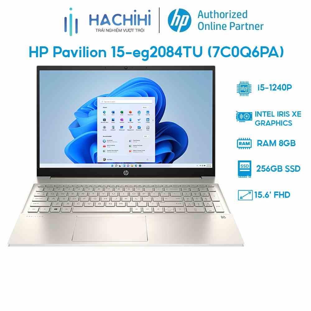 Laptop HP Pavilion 15-eg2084TU (7C0Q6PA) (i5-1240P | 8GB | 256GB | Intel Iris Xe Graphics | 15.6 FHD | Win 11)