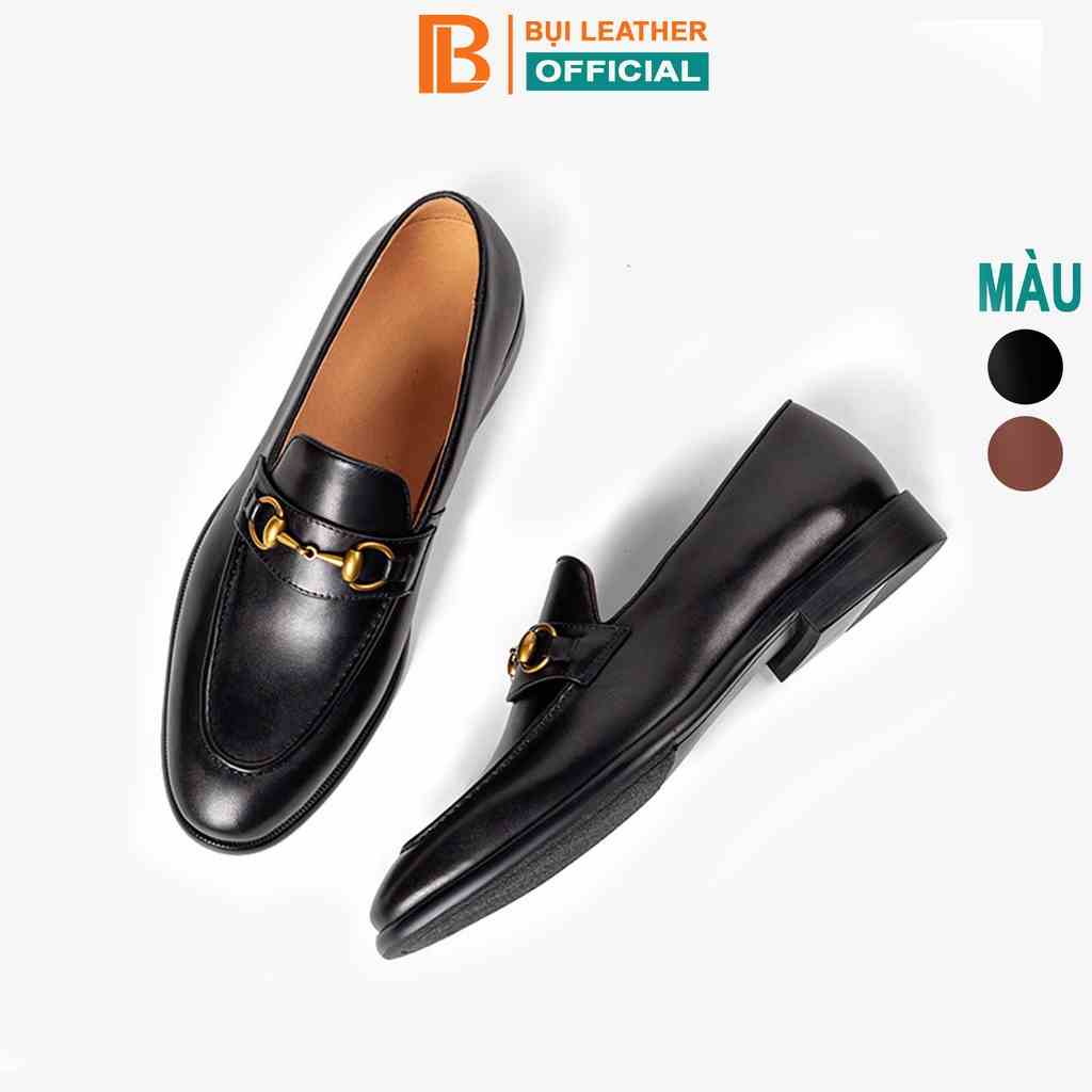 Giày Loafer da Nappa G126 cao cấp Bụi leather - bảo hành 12 tháng