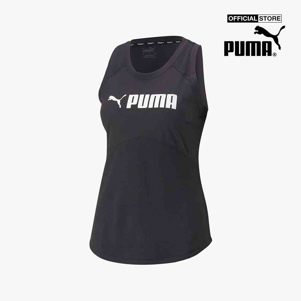 PUMA - Áo ba lỗ thể thao nữ Fit Logo Training 522180-01