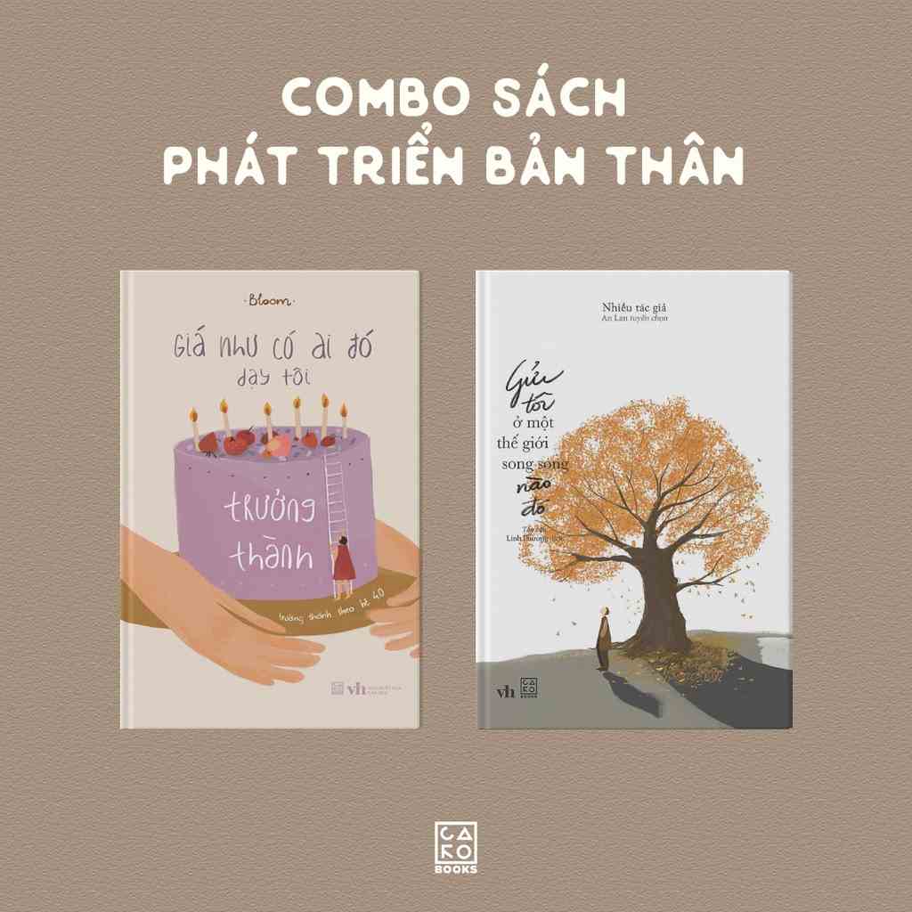 Combo sách phát triển bản thân (Trưởng thành + Gửi tôi ở thế giới song song)