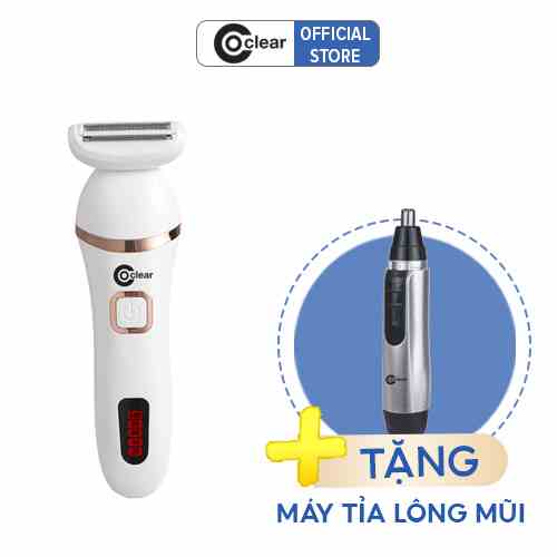 [Mã BMLTA35 giảm đến 35K đơn 99K] Máy Làm Sạch Lông Cho Nữ Coclear CS5509 Thân Máy Kháng Nước - Hàng Chính Hãng