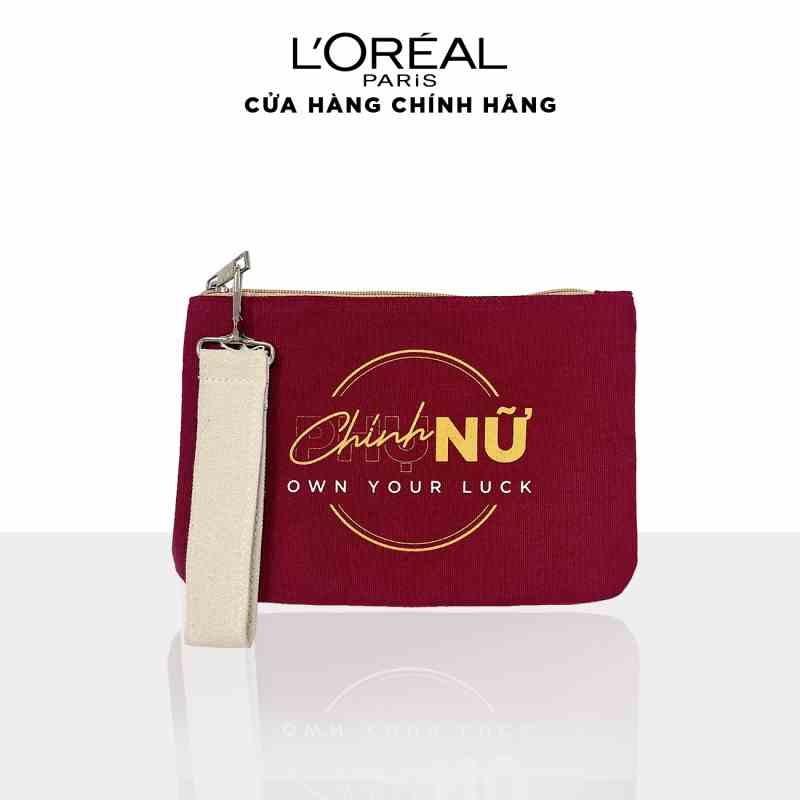 [Quà tặng không bán] Ví Chính Nữ Đỏ LOreal Paris