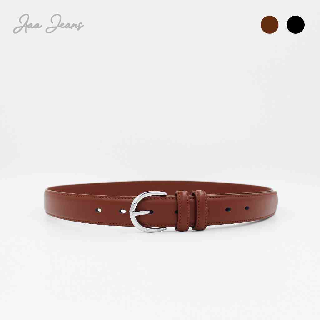 Dây Thắt Lưng Nữ Da Thật Genuine Leather Bản 2.8cm