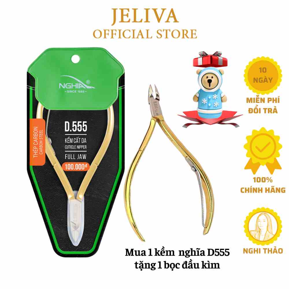 Kềm nghĩa d555 nhặt da JELIVA