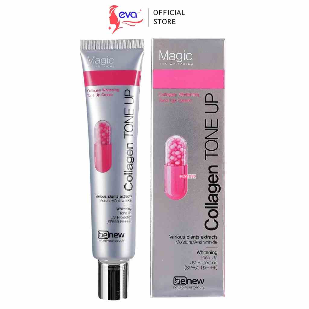 [Mã ICBFRI25 giảm 25K đơn 149K] Kem dưỡng trắng da Benew Collagen Whitening Tone Up Face Cream 40ml