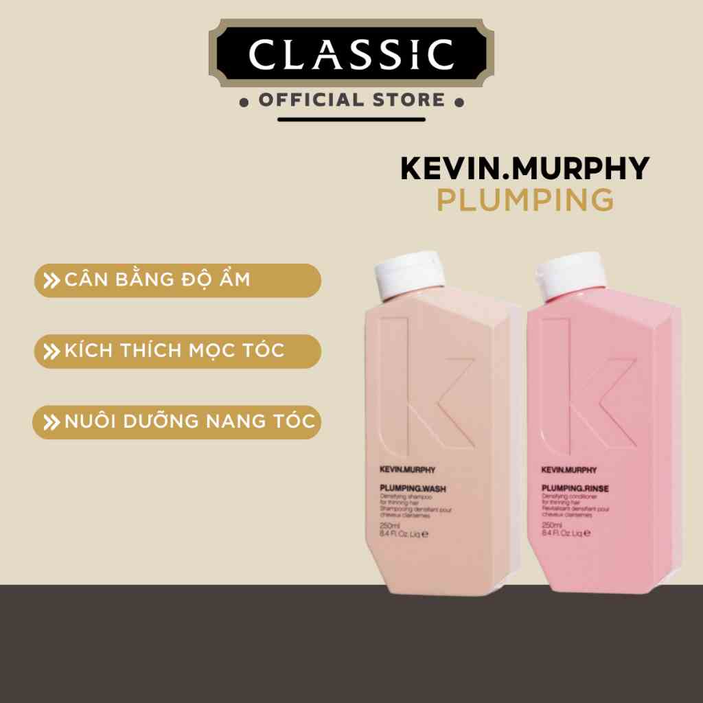 Combo Dầu Gội & Dầu Xả Kevin Murphy Plumping