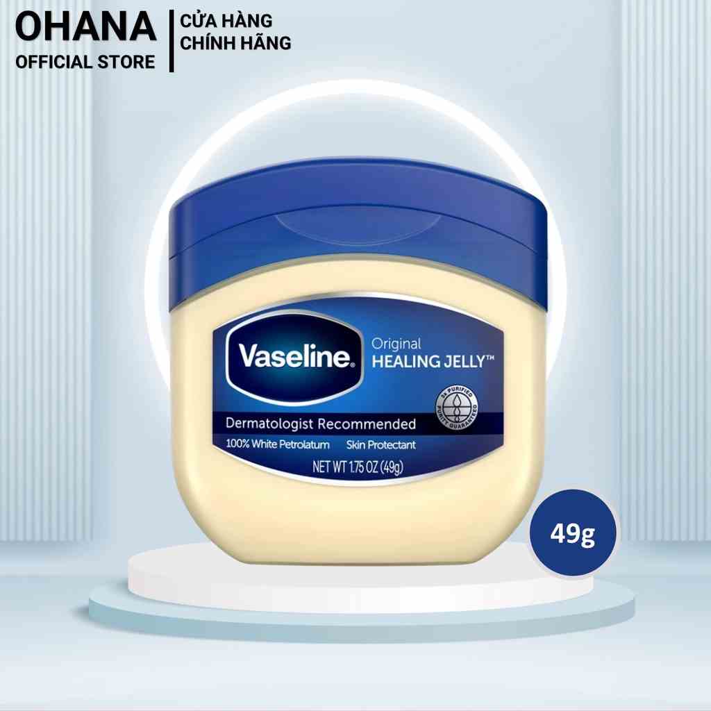 Sáp Dưỡng Ẩm Vaseline 100% Pure Petroleum Jelly 49g