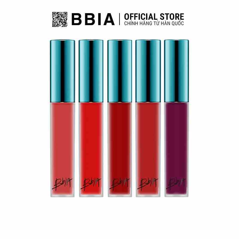 Son Kem Lì Bbia Last Velvet Lip Tint Version 1 (5 màu) 5g Bbia Official Store