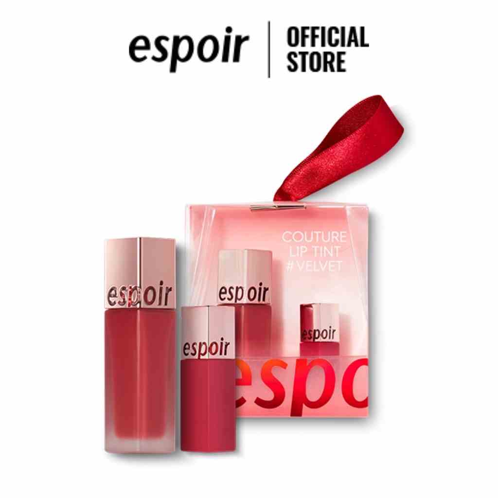 Combo 2 Cây Son Espoir Couture Lip Tint Velvet Calm In Mauve Set 8.5gr + 3gr