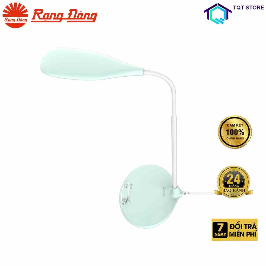 Đèn bàn LED cảm ứng RD-RL-21.V2, Bảo vệ thị lực, Chống cận thị, Chính hãng Rạng Đông, Bảo hành 12 tháng