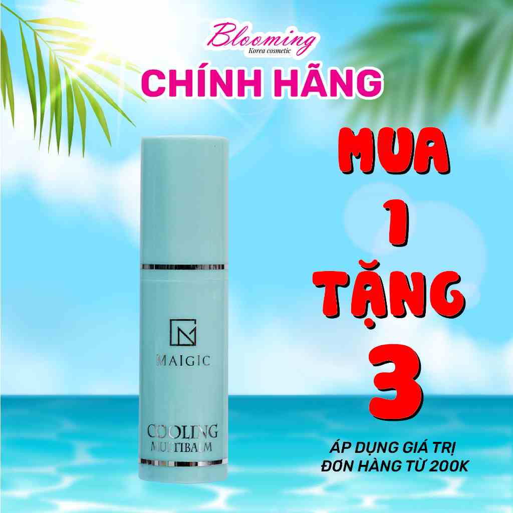 Thanh lăn dạng sáp giảm thâm, chống lão hoá và làm dịu tức thì Maigic Magnetic Pack Cooling Multibalm 13g