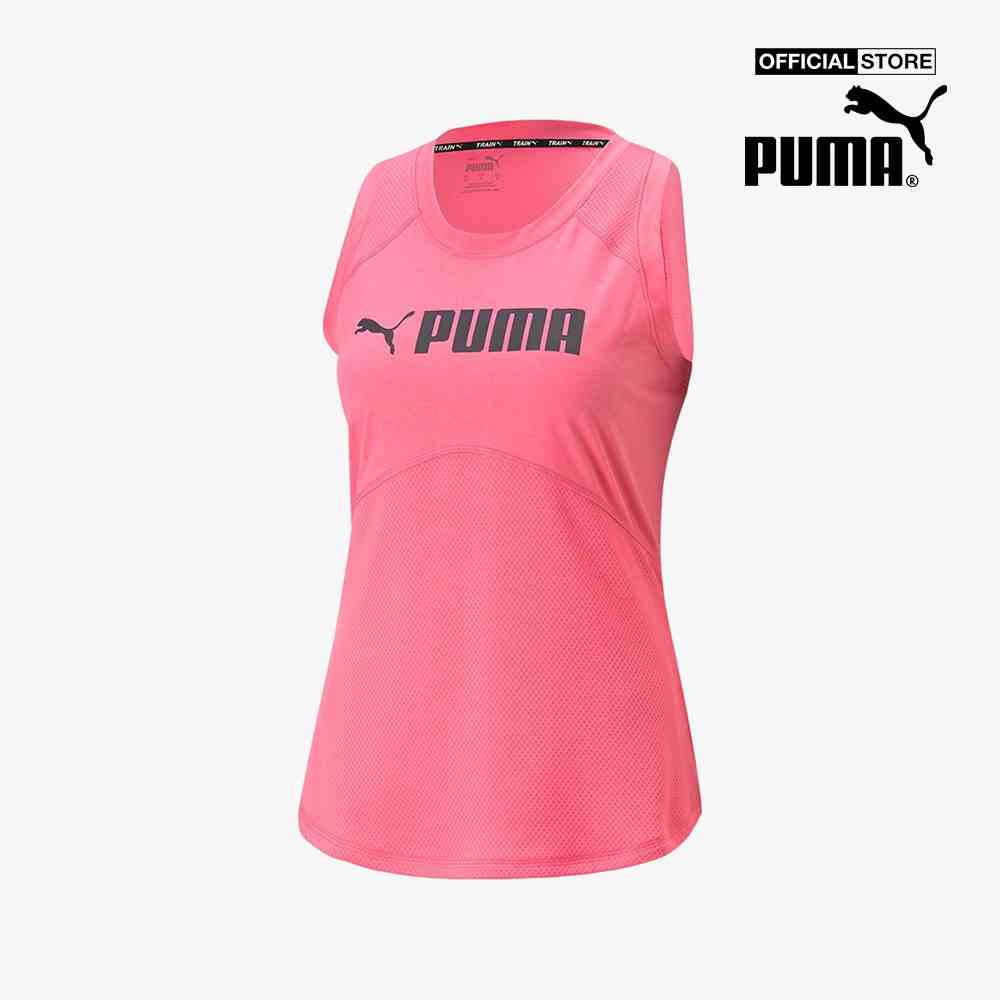 PUMA - Áo ba lỗ thể thao nữ Fit Logo Training 522180-82