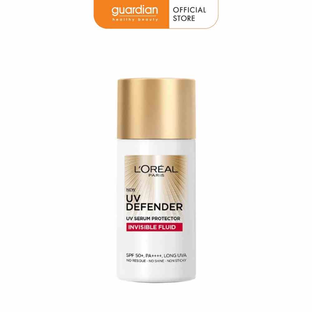 Kem Chống Nắng LOreal Mỏng Nhẹ Bảo Vệ Tối Đa UV Defender Invisible Fluid SPF50+ PA++++ 50ml