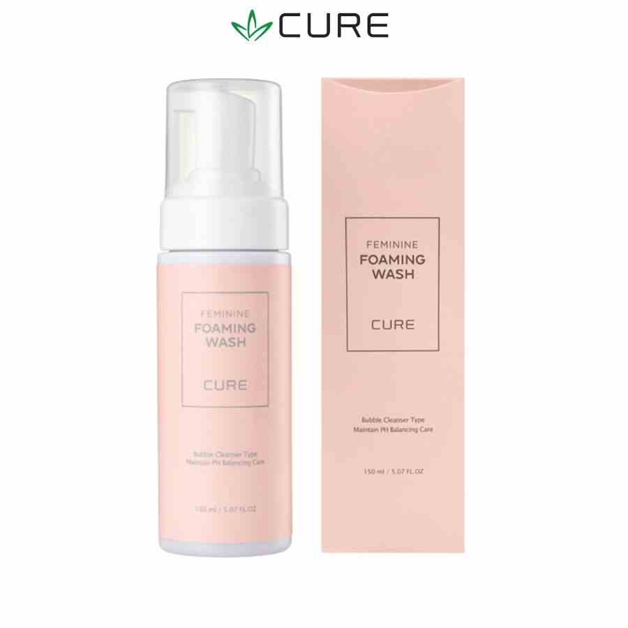 [Mã BMLTB35 giảm đến 35K đơn 99K] Sữa Rửa Mặt Dạng Bọt CURE Feminine Foaming Wash 150ml