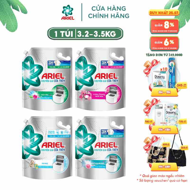 Ariel Matic nước giặt Túi 3.5KG/3.2KG