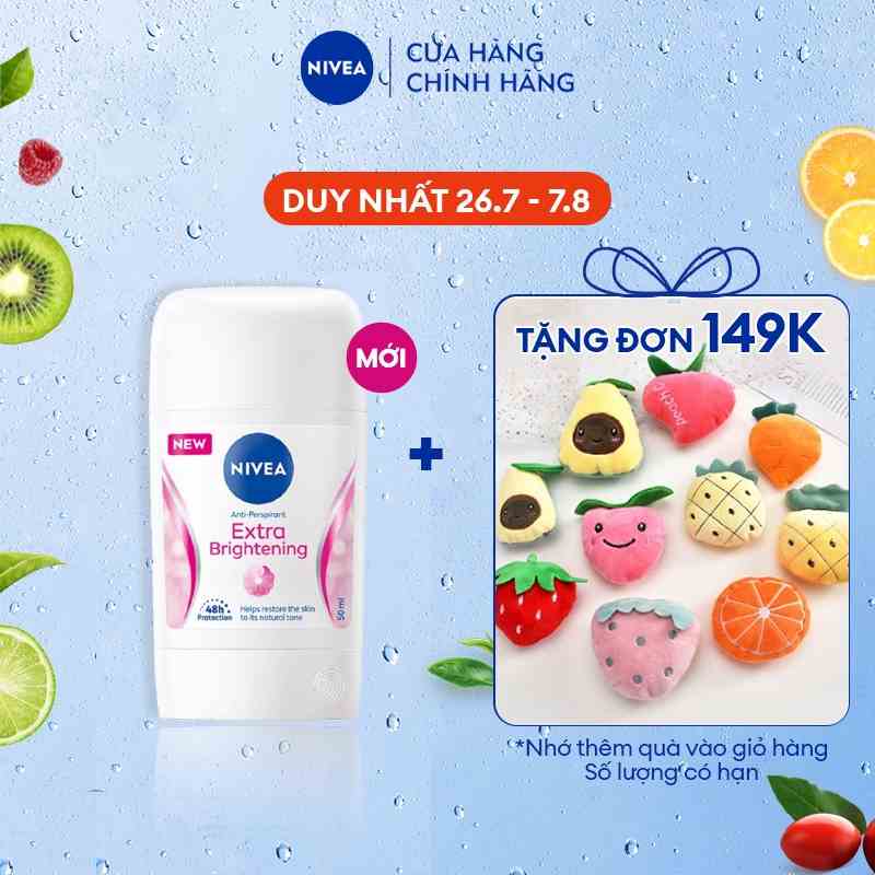 Sáp Ngăn Mùi NIVEA Extra Brightening (50 ml) - 84160