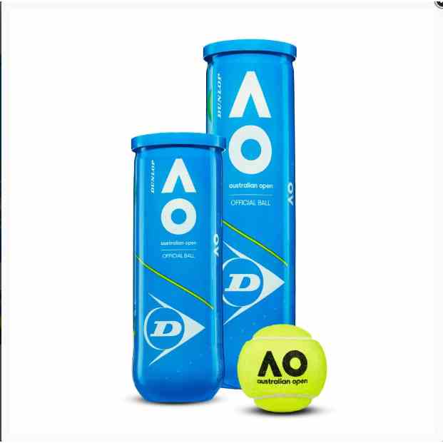 Bóng Tennis Dunlop AO - AUSTRALIAN OPEN GRAND SLAM (Combo 5 hộp )