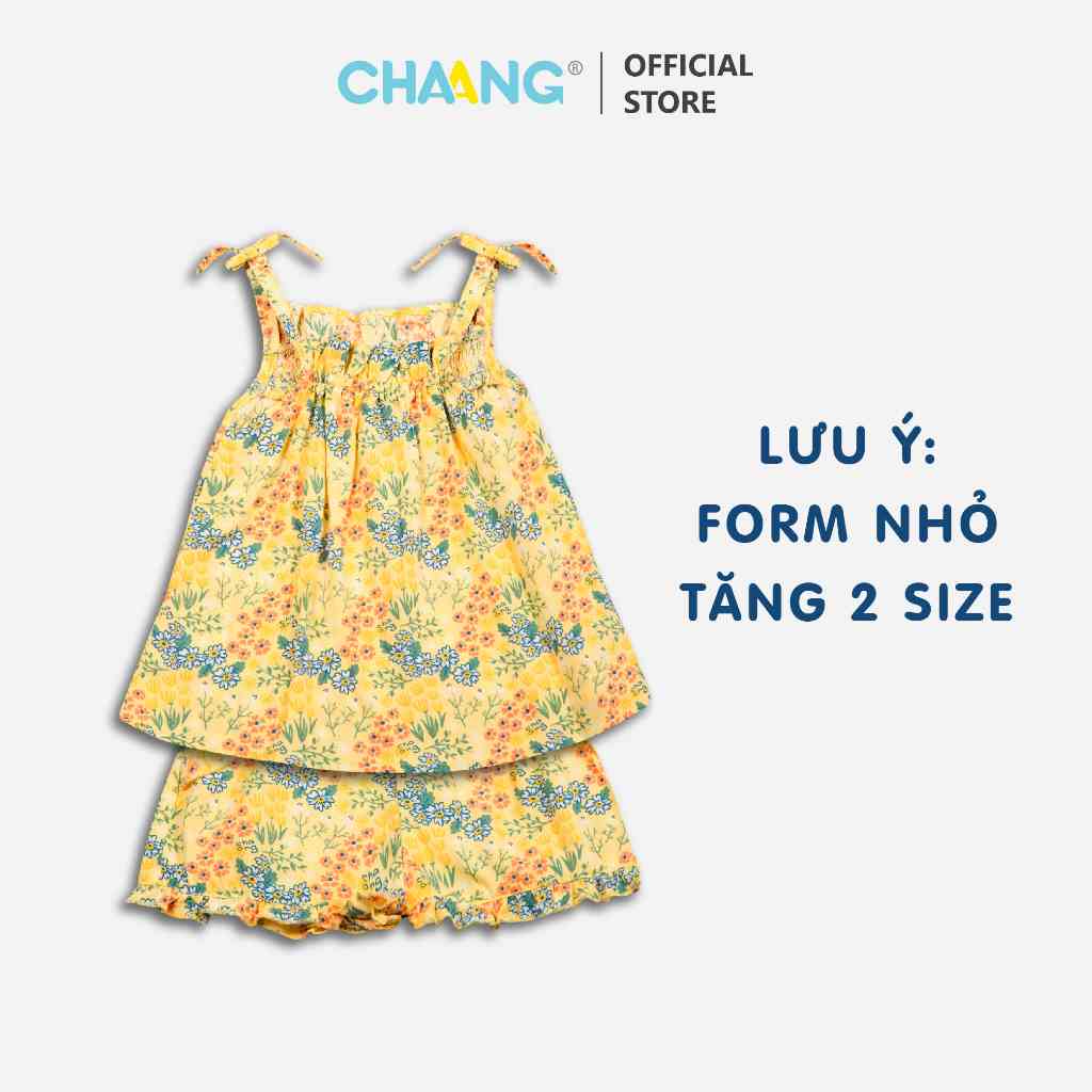 [CHAANG-FORM NHỎ MẸ TĂNG 2 SIZE] Bộ hai dây lanh sea Daisy