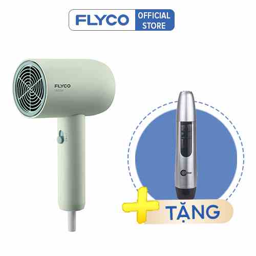 [Mã BMLTB200 giảm đến 100K đơn 499K] Máy Sấy Tóc Flyco FH1622VN (1800W) Chế Độ Sấy Lạnh Bảo Vệ Tóc - Hàng Chính Hãng