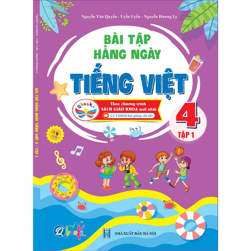 [Mã BMLTB35 giảm đến 35K đơn 99K] Sách - Bài Tập Hằng Ngày Tiếng Việt 4 - Tập 1 - Cánh Diều