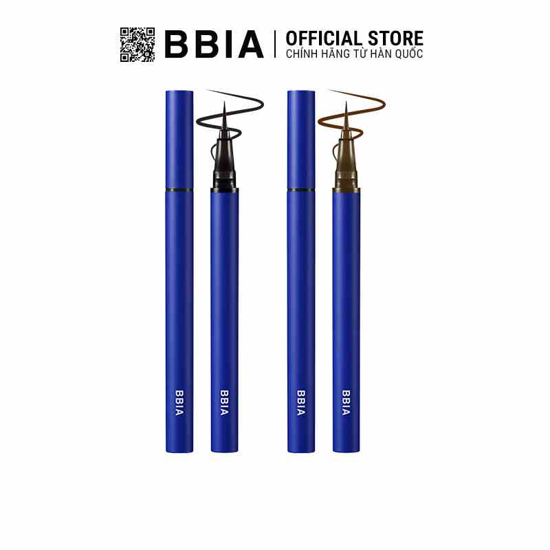 [ HÀNG TẶNG KHÔNG BÁN- HSD dưới 12 tháng] Bút kẻ mắt Bbia Never Die Brush Eyeliner 0.4g- Bbia Official Store