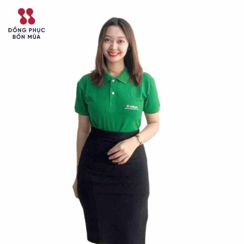 [Mã BMLTB35 giảm đến 35K đơn 99K] Áo Phông polo ngân hàng VP bank Nhân Viên Ngan Hàng - Đồng Phục Sự Kiện Theo Yêu Cầu