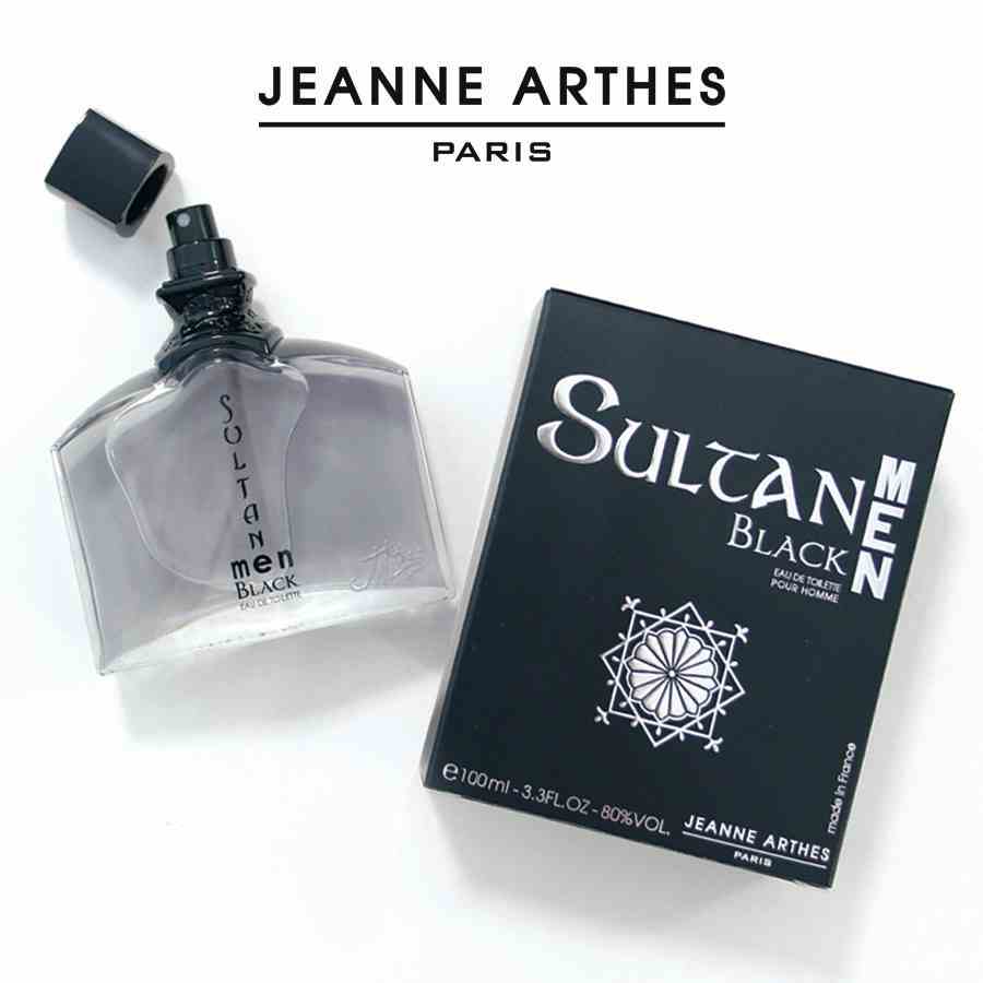 [Mã BMLTA35 giảm đến 35K đơn 99K] Nước hoa Pháp JEANNE ARTHES PARIS - Sultan Men Black EDT 100ml