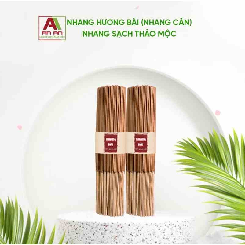 Nhang Hương Bài 1kg AN AN chiều dài 30cm 40cm mùi thơm dịu nhẹ, tiết kiệm hơn