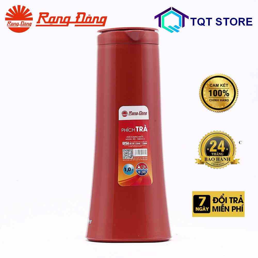 Phích pha trà Rạng Đông giữ nhiệt tốt, Dung tích 1 lít, Bảo hành chính hãng, Model RD-1040 N1.E