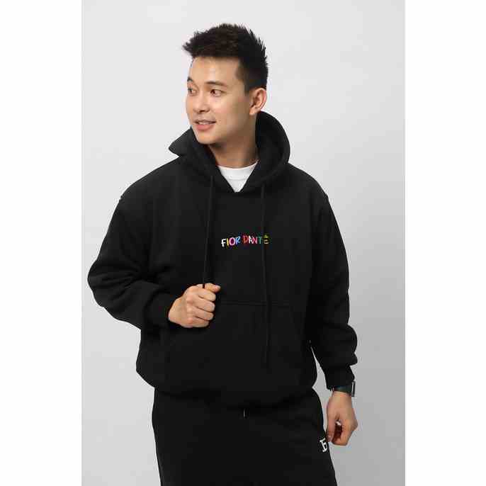 Áo Hoodie Cao Cấp Local Brand Unisex Thiết Kế In Chữ Màu Sắc FIOR DANTÉ Premium - Màu Đen