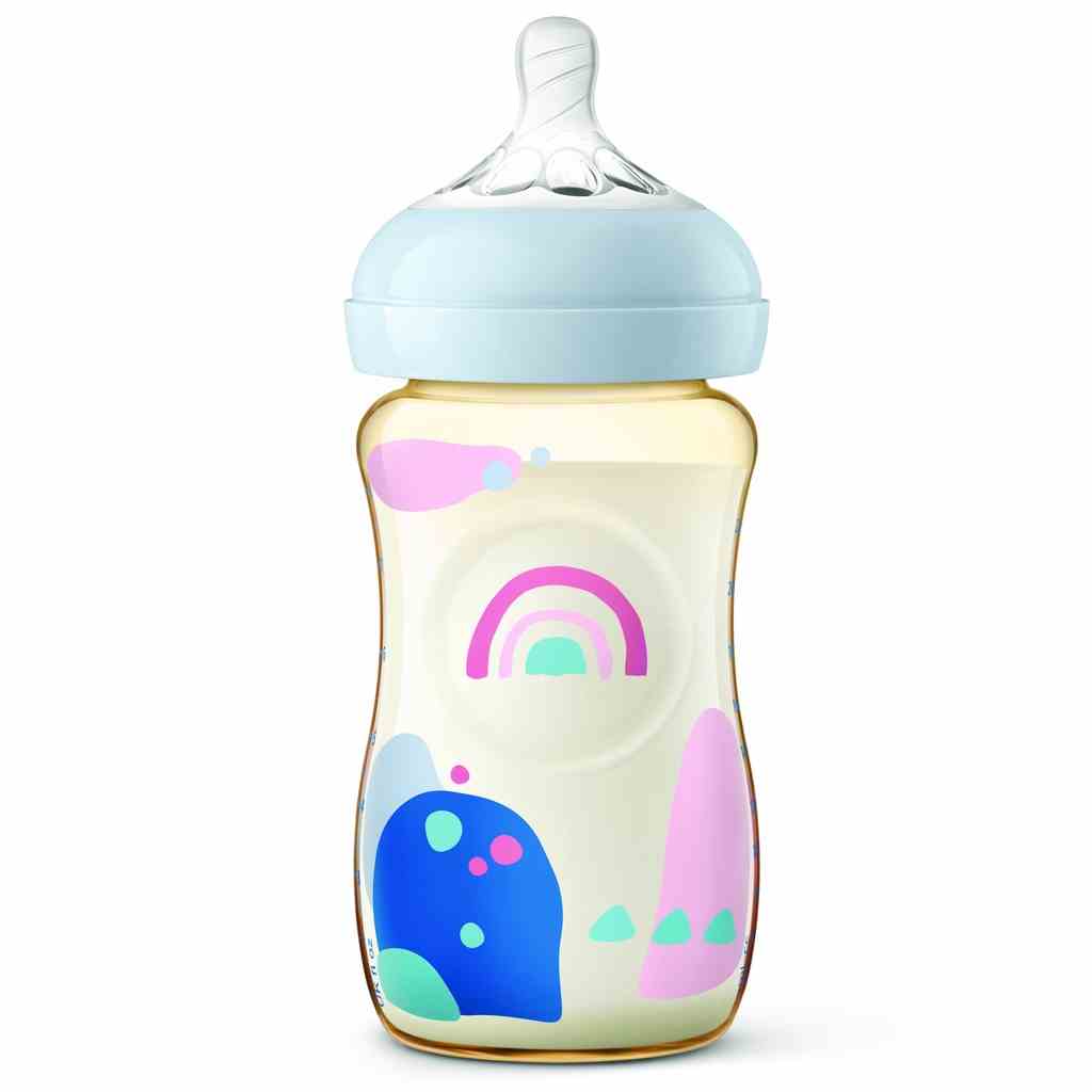 [GIFT] Bình sữa HiPP - Philips Avent chất liệu PPSU Siêu cao cấp thiết kế tự nhiên, dung tích 260ml/ 330ml cho bé