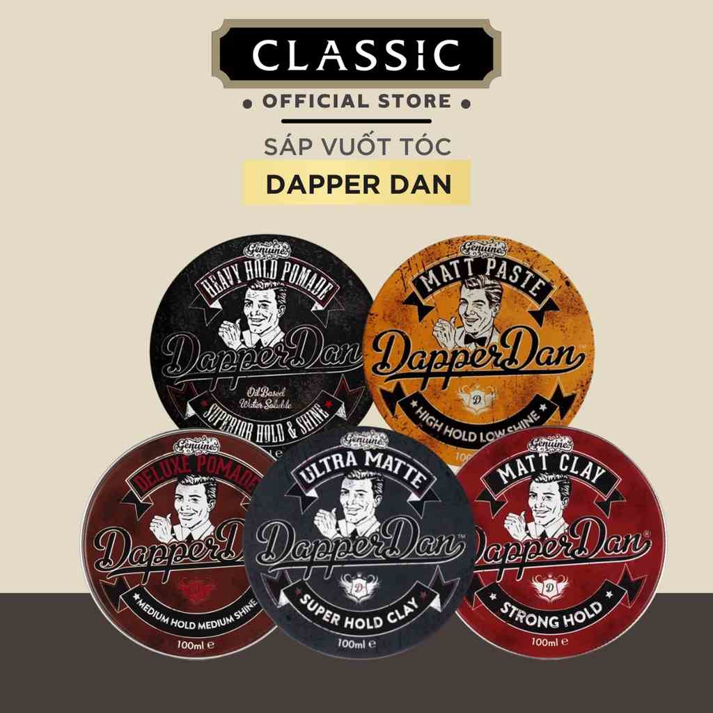 [Mã BMTTC60K giảm đến 60K đơn 50K] Tổng Hợp Sáp Vuốt Tóc Dapper Dan