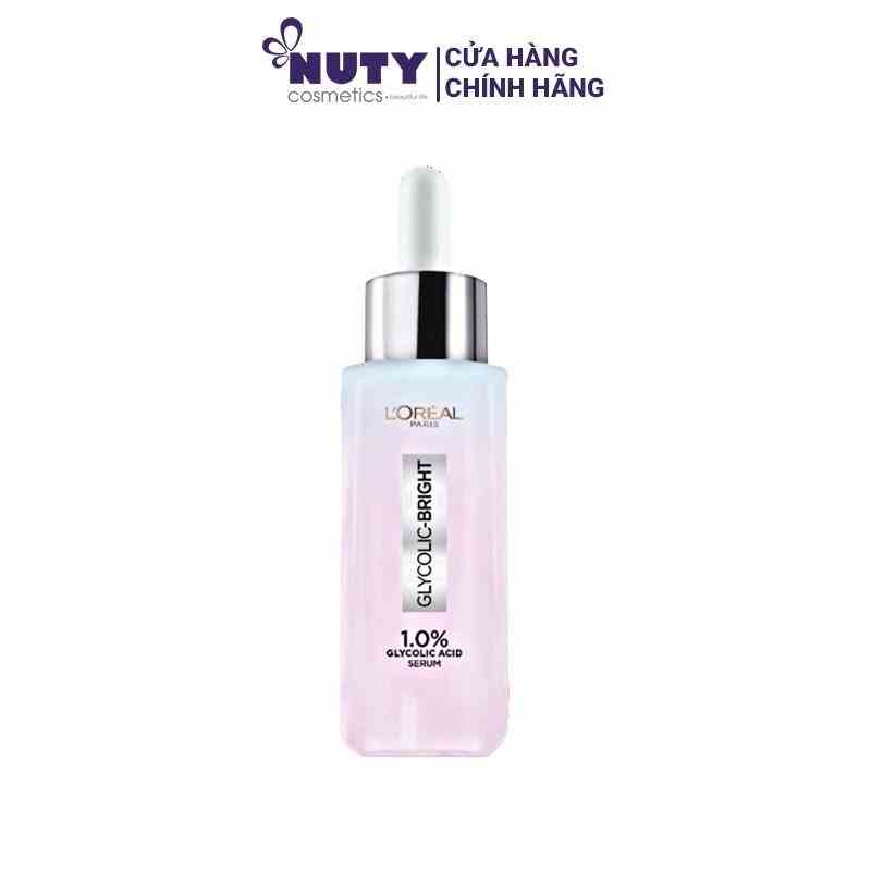 Serum LOréal Dưỡng Sáng Glycolic-Bright Instant Glowing Serum 1.0% Glycolic Acid (30ml)