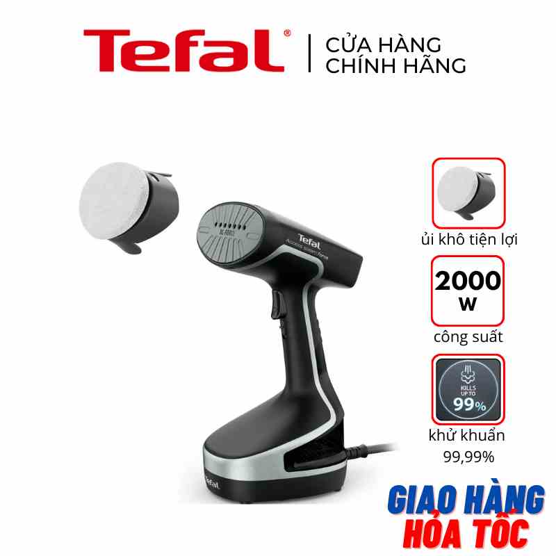 Bàn ủi hơi nước cầm tay dạng du lịch Tefal DT8230E1 2000W - Hàng chính hãng