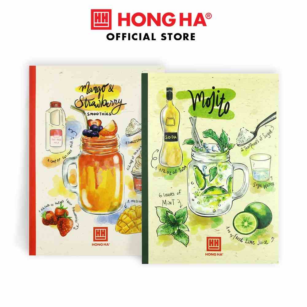 Vở kẻ ngang Cocktail 80 trang Hồng Hà - 1427