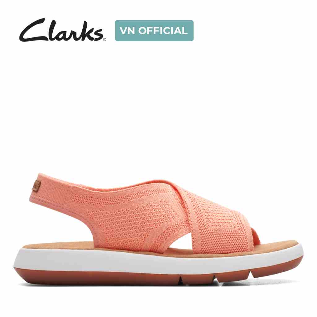 [Mã BMLTA35 giảm đến 35K đơn 99K] Giày sandals vải nữ CLARKS Jemsa Dash màu Light Coral