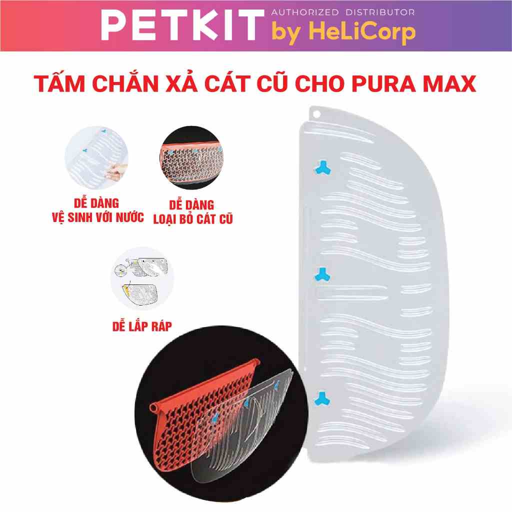 Tấm Chắn Xả Cát Cũ Dành Cho Máy Dọn Phân Mèo Tự Động Petkit Pura Max