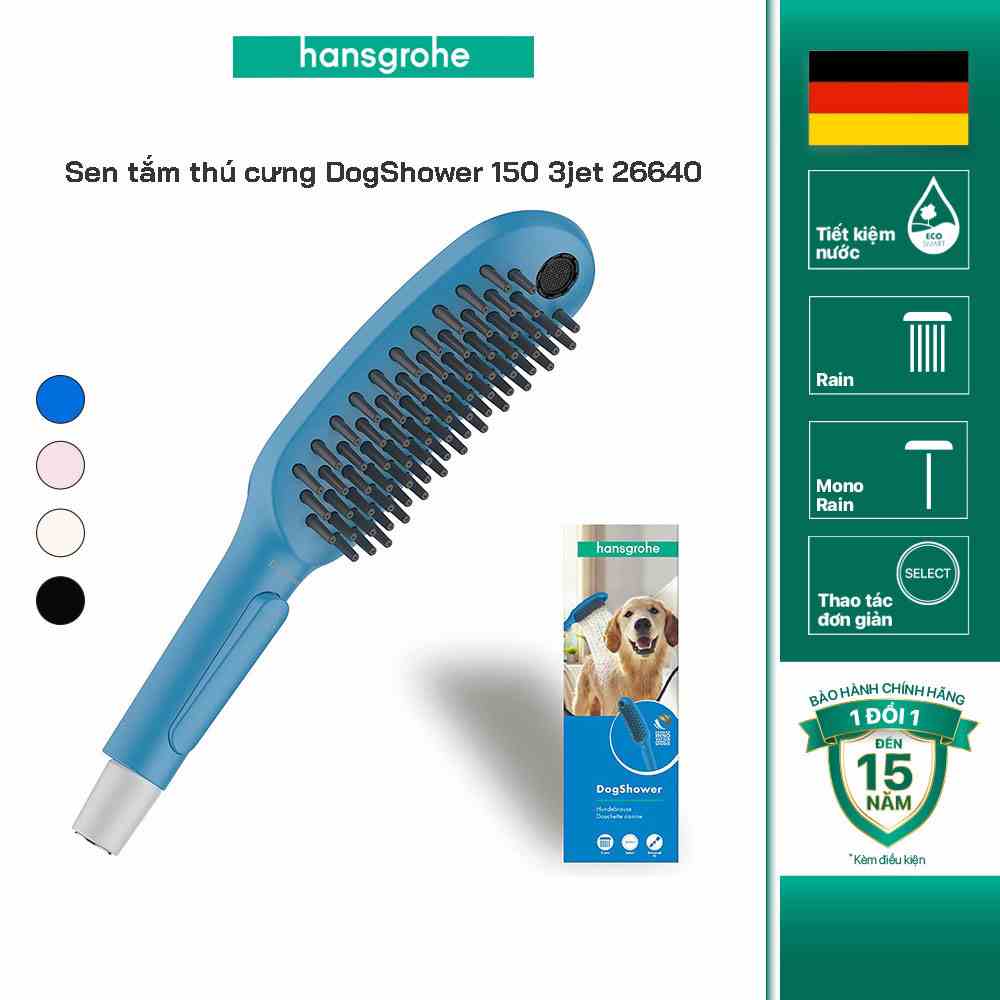 [Mã BMLTA35 giảm đến 35K đơn 99K] Tay sen tắm dành cho thú cưng hansgrohe DogShower 150 3jet 26640