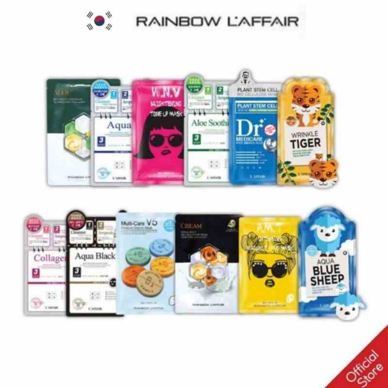 [Mã BMLTA35 giảm đến 35K đơn 99K] Mặt nạ dưỡng da Rainbow Laffair 28ml (dạng lẻ)