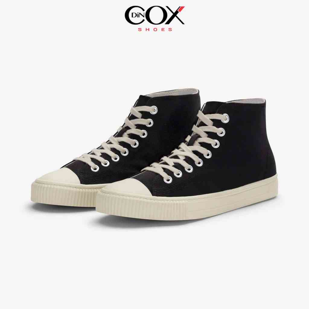 [Mã BMLTA35 giảm đến 35K đơn 99K] Giày Sneaker Nam Nữ E06Hi Black kiểu dáng cổ cao