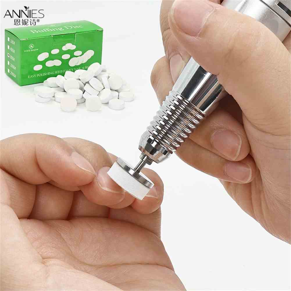 Set 50 Tấm Giấy Nhám 15mm Đánh Bóng Móng Tay Mới Năm 2023