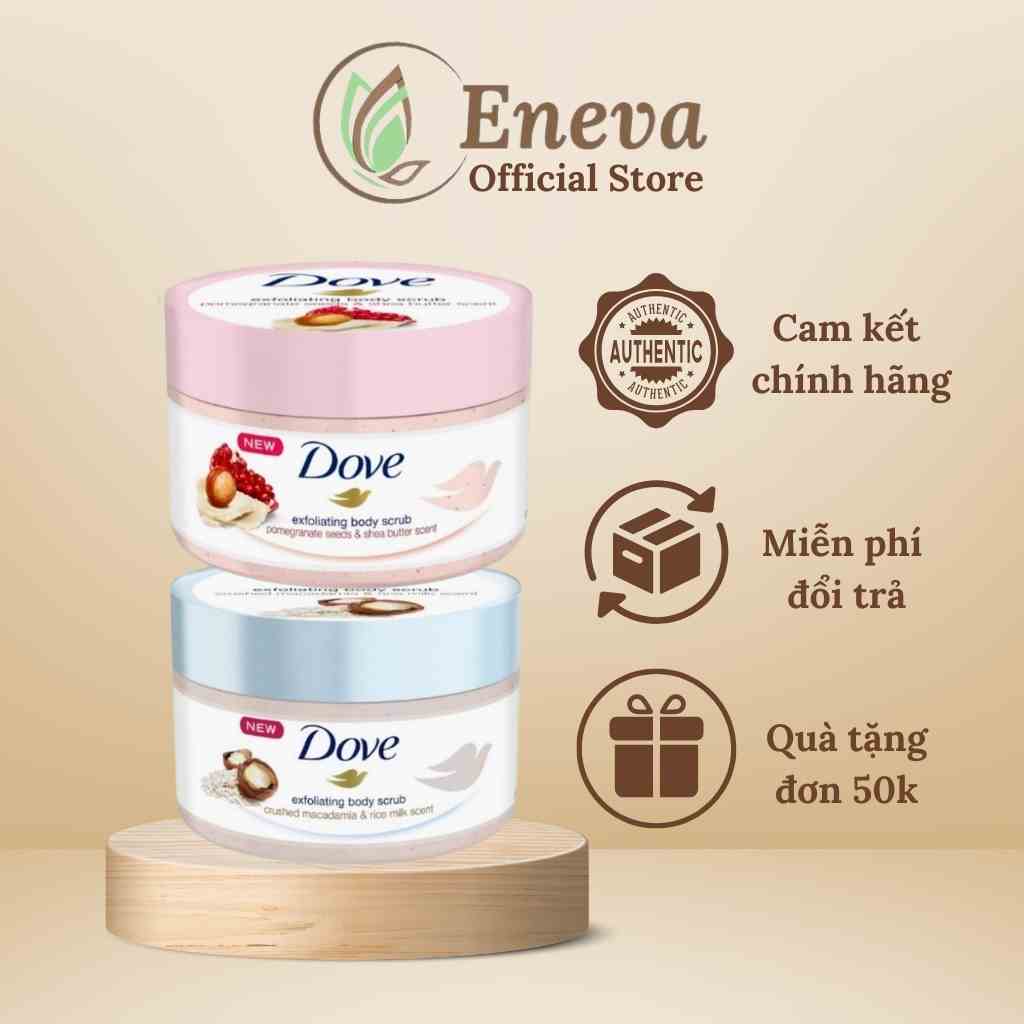 Tẩy Da Chết Dove Exfoliating Body Polish, Tẩy Tế Bào Chết Body Dove Toàn Thân Bản Đức 225ml